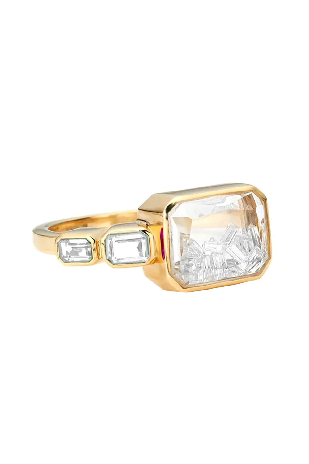 MORITZ GLIK-Bala Diamond Ring-YELLOW GOLD