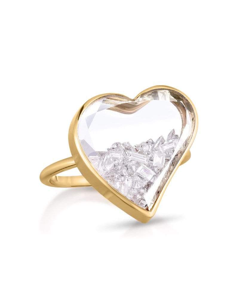 MORITZ GLIK-Afago Diamond Ring-YELLOW GOLD
