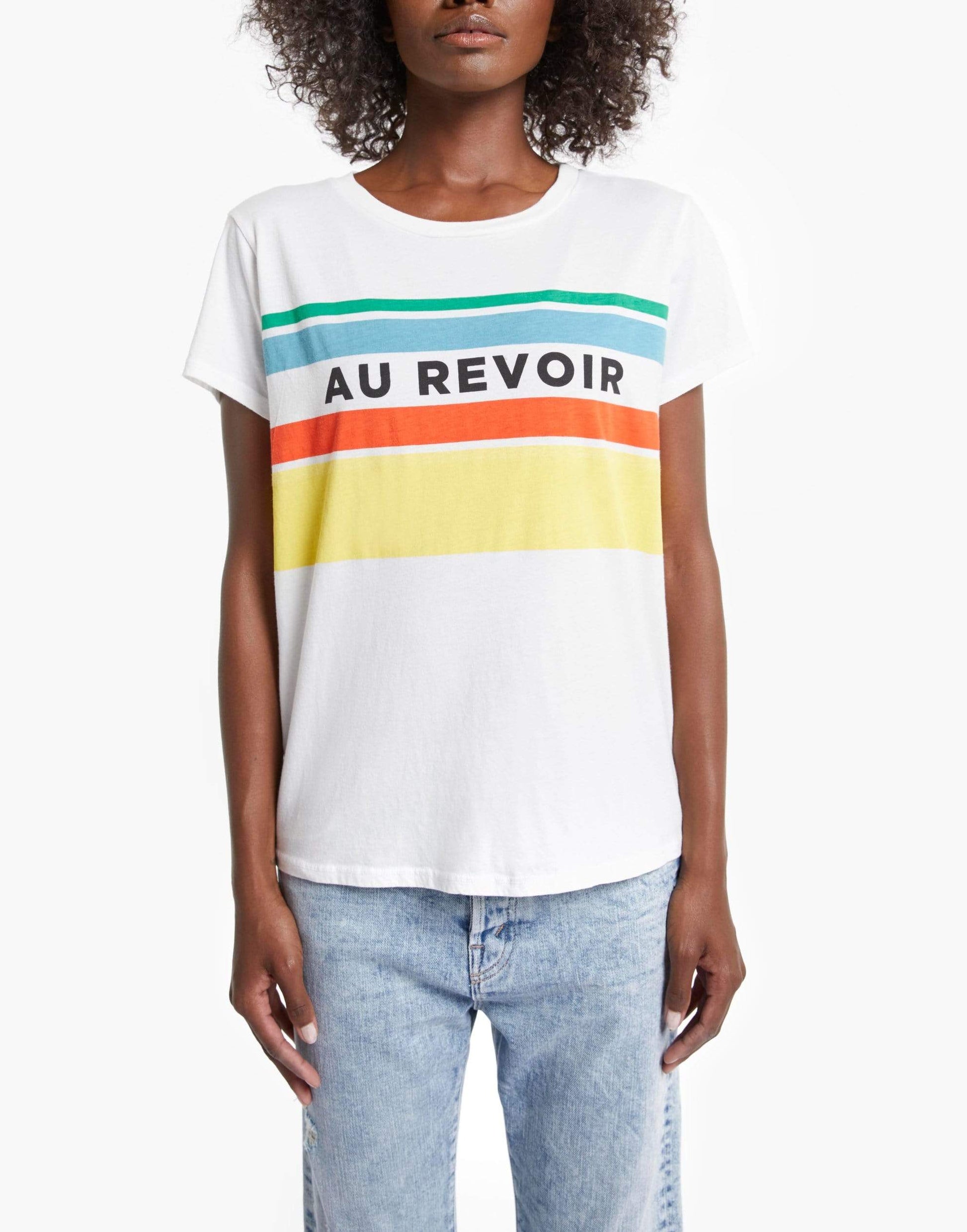 MOTHER-Au Revoir Boxy Goodie Goodie T-Shirt-