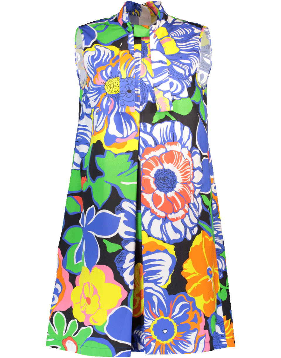 MSGM-Floral Print Dress-