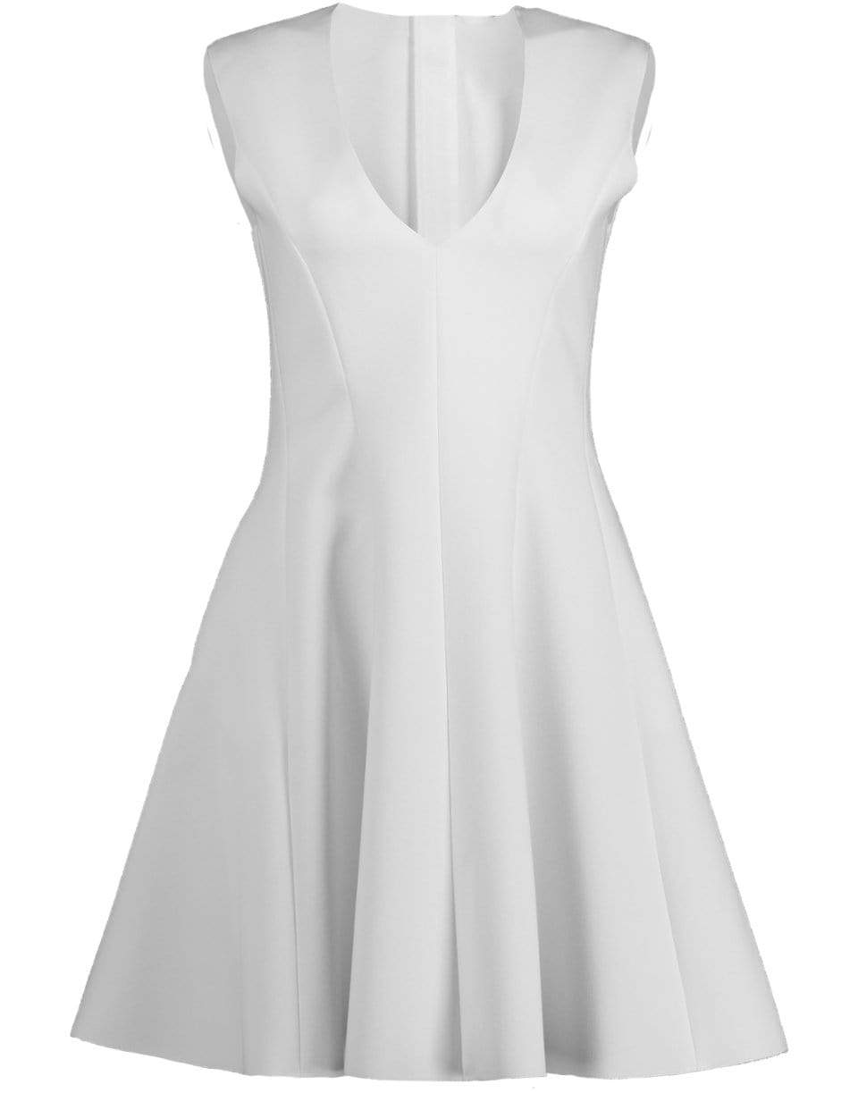 White Fit & Flare Dress CLOTHINGDRESSCASUAL MSGM   