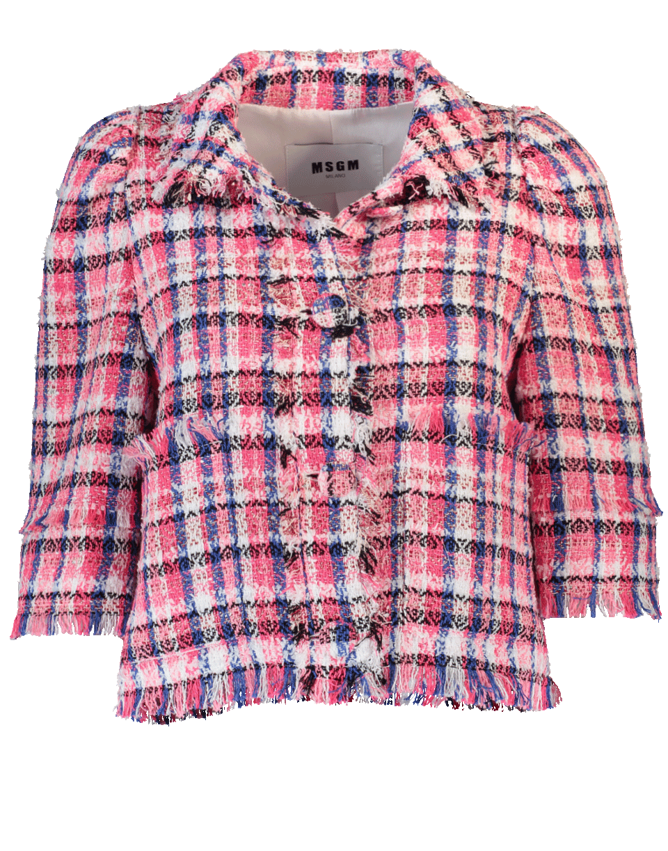 MSGM-Tweed Jacket-