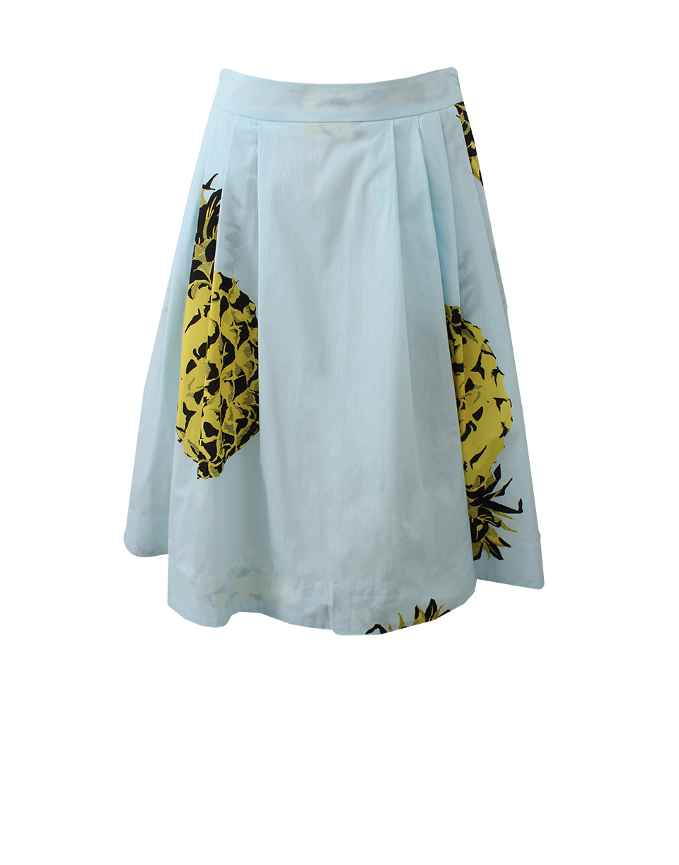 Pineapple Full Skirt CLOTHINGSKIRTKNEE LENGT MSGM   