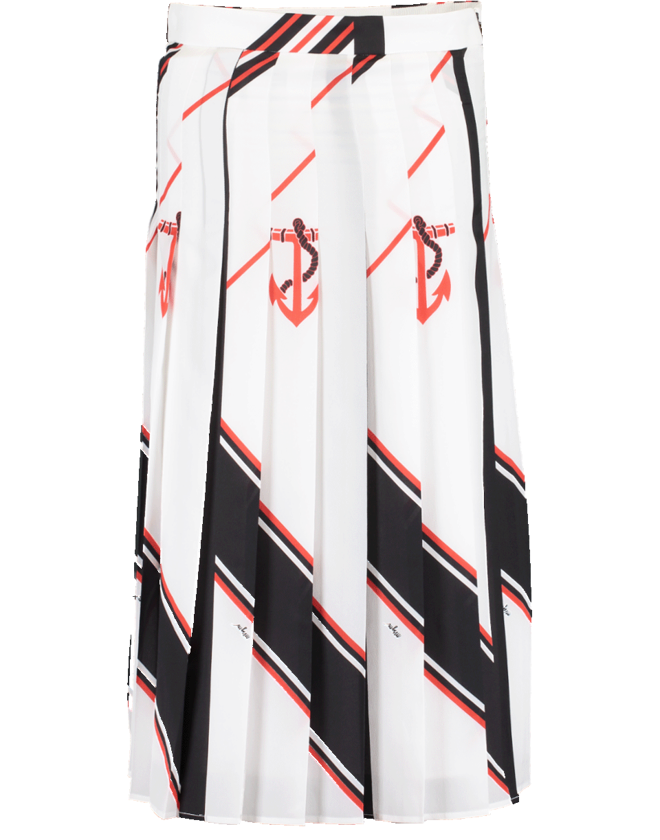 Pleated Nautical Skirt CLOTHINGSKIRTMISC MSGM   
