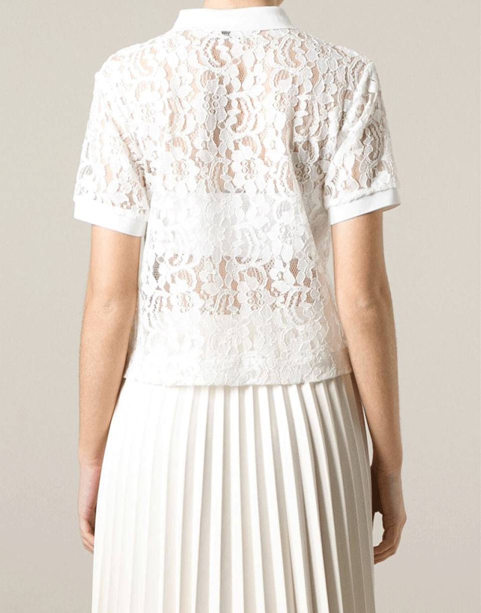 MSGM-Lace Top-