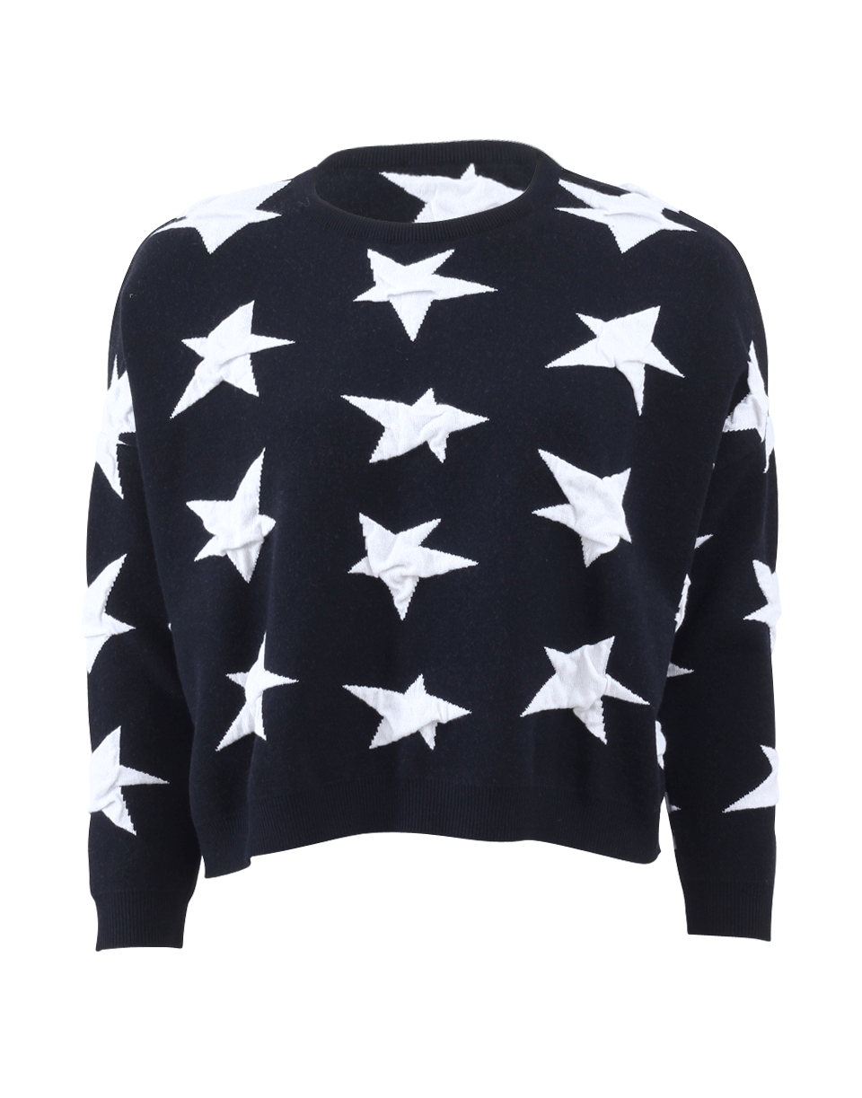MSGM-Star Intarsia Sweater-