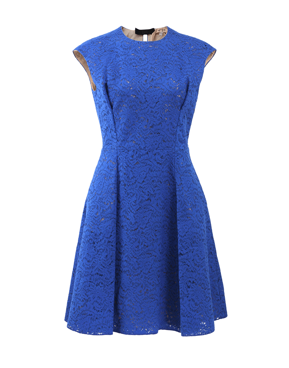 N0.21-Cap Sleeve Lace Dress-