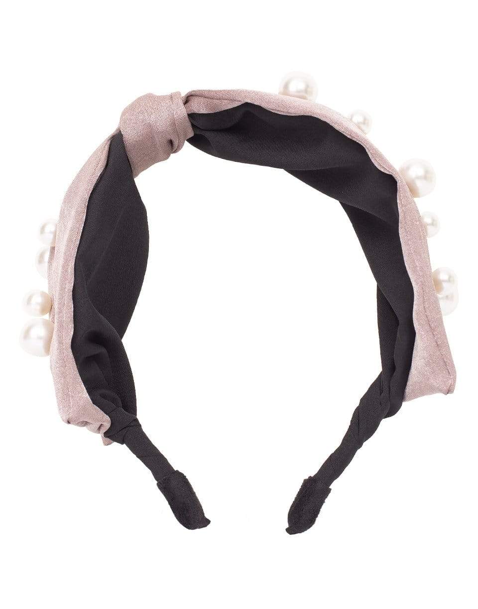 Knotted Headband with Pearls ACCESSORIEMISC NAHMU   