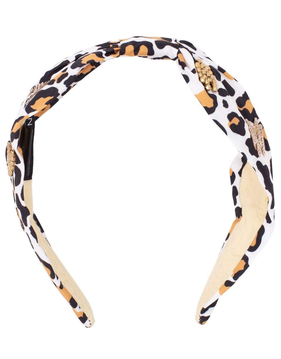 NAMJOSH-Ivory Leopard Headband-IVORY