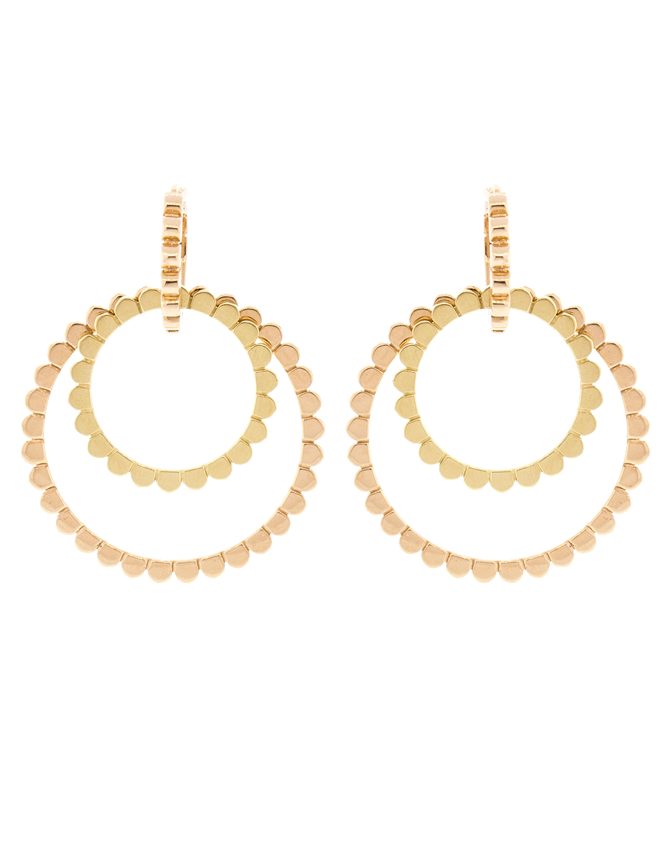 NANCY NEWBERG-Triple Hoop Earrings-ROSE GOLD