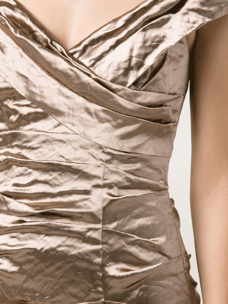 NICOLE MILLER-Wrap Top Gown-