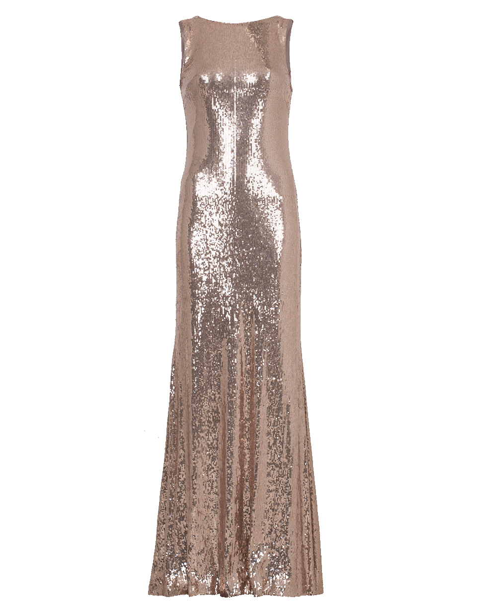 NICOLE MILLER-Sequin Gown-