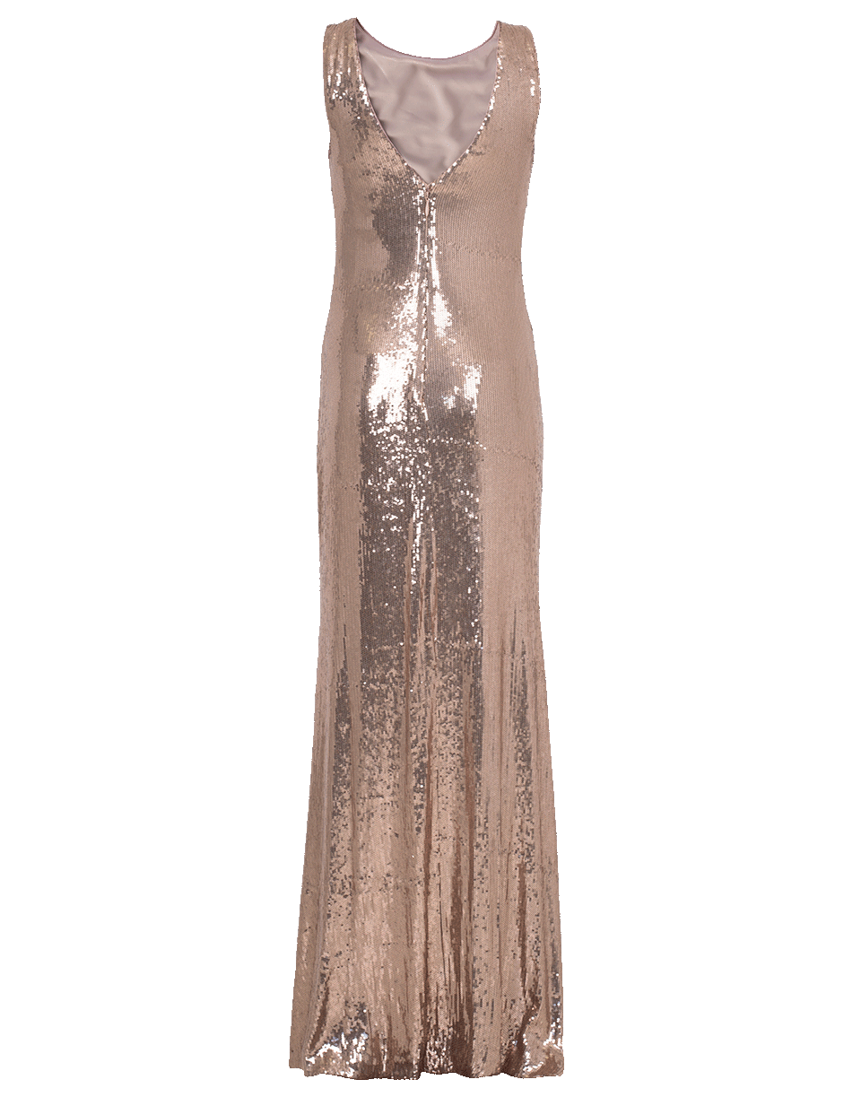 NICOLE MILLER-Sequin Gown-