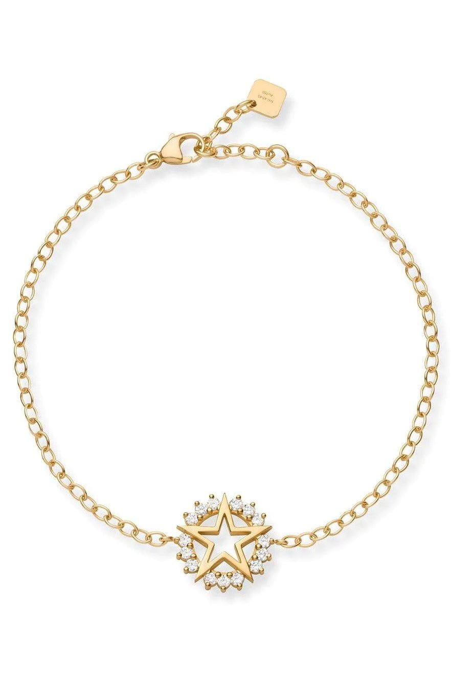 NOUVEL HERITAGE-Medium Star Bracelet-YELLOW GOLD
