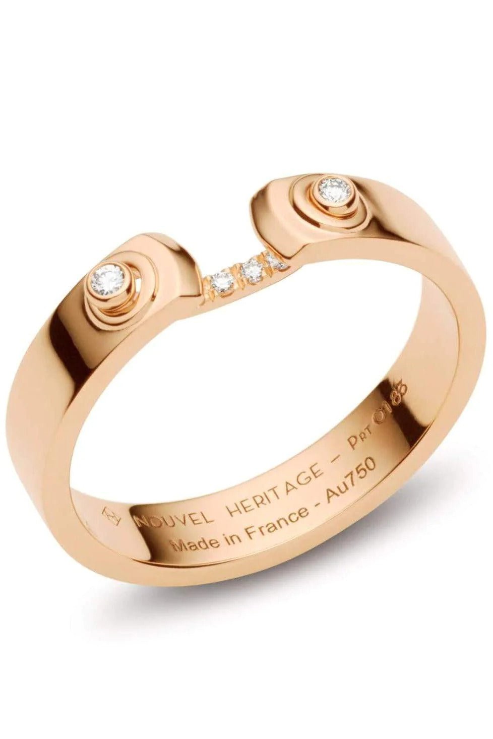 NOUVEL HERITAGE-Business Meeting Mood Ring - Rose Gold-ROSE GOLD