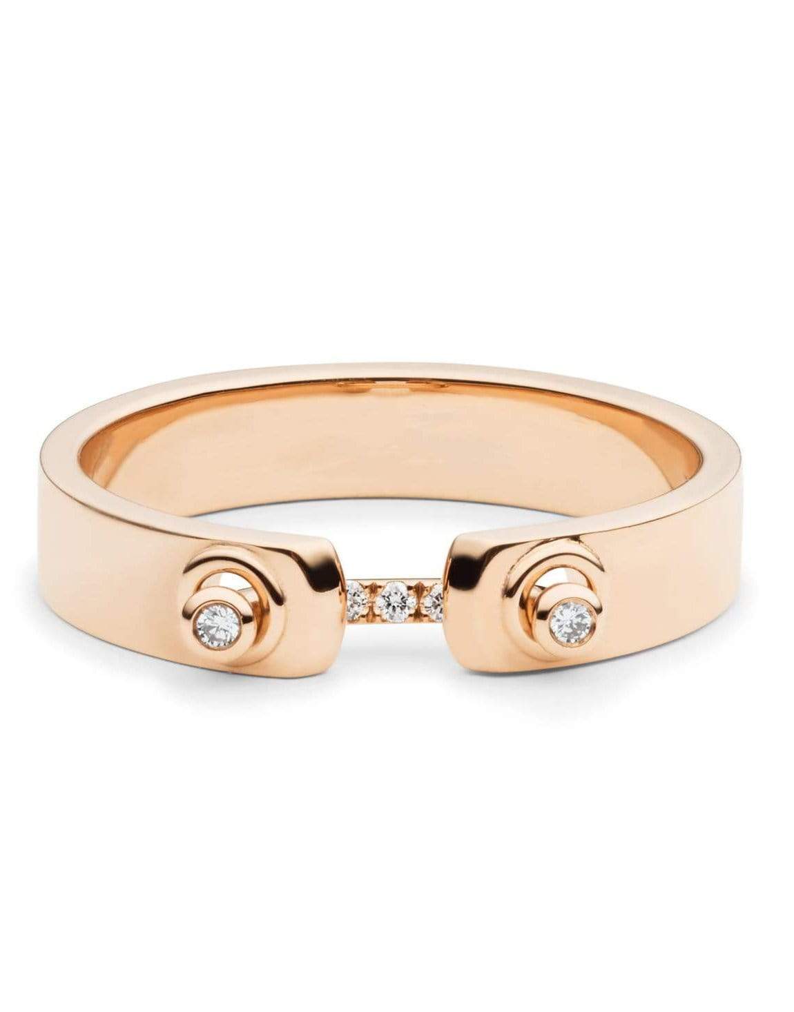 NOUVEL HERITAGE-Business Meeting Mood Ring - Rose Gold-ROSE GOLD