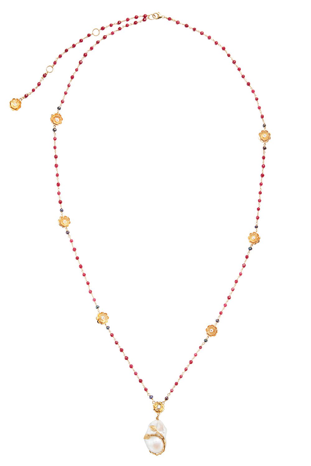OF RARE ORIGIN-Hedera Necklace-RED