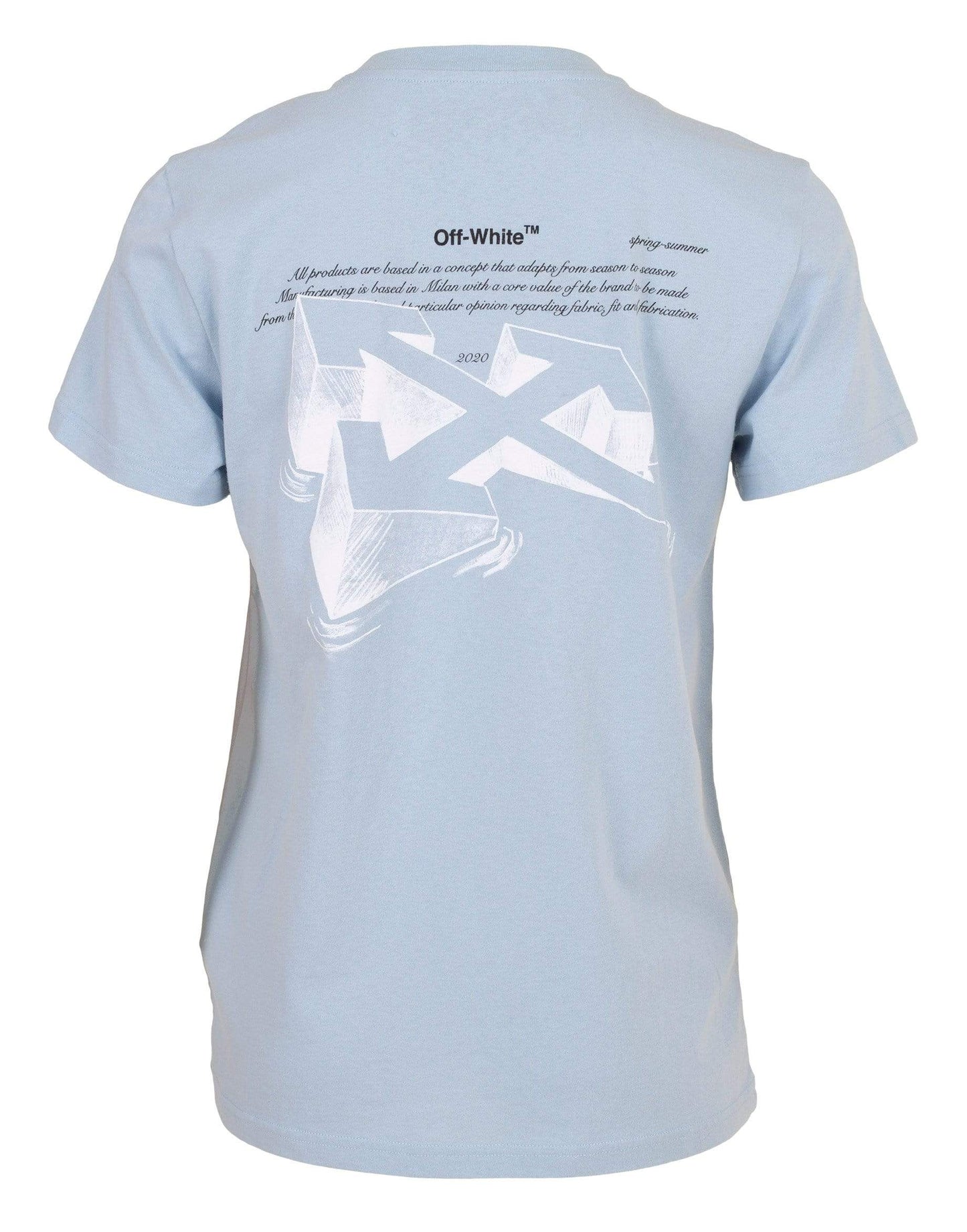 OFF-WHITE-Arrows Sketch T-Shirt-