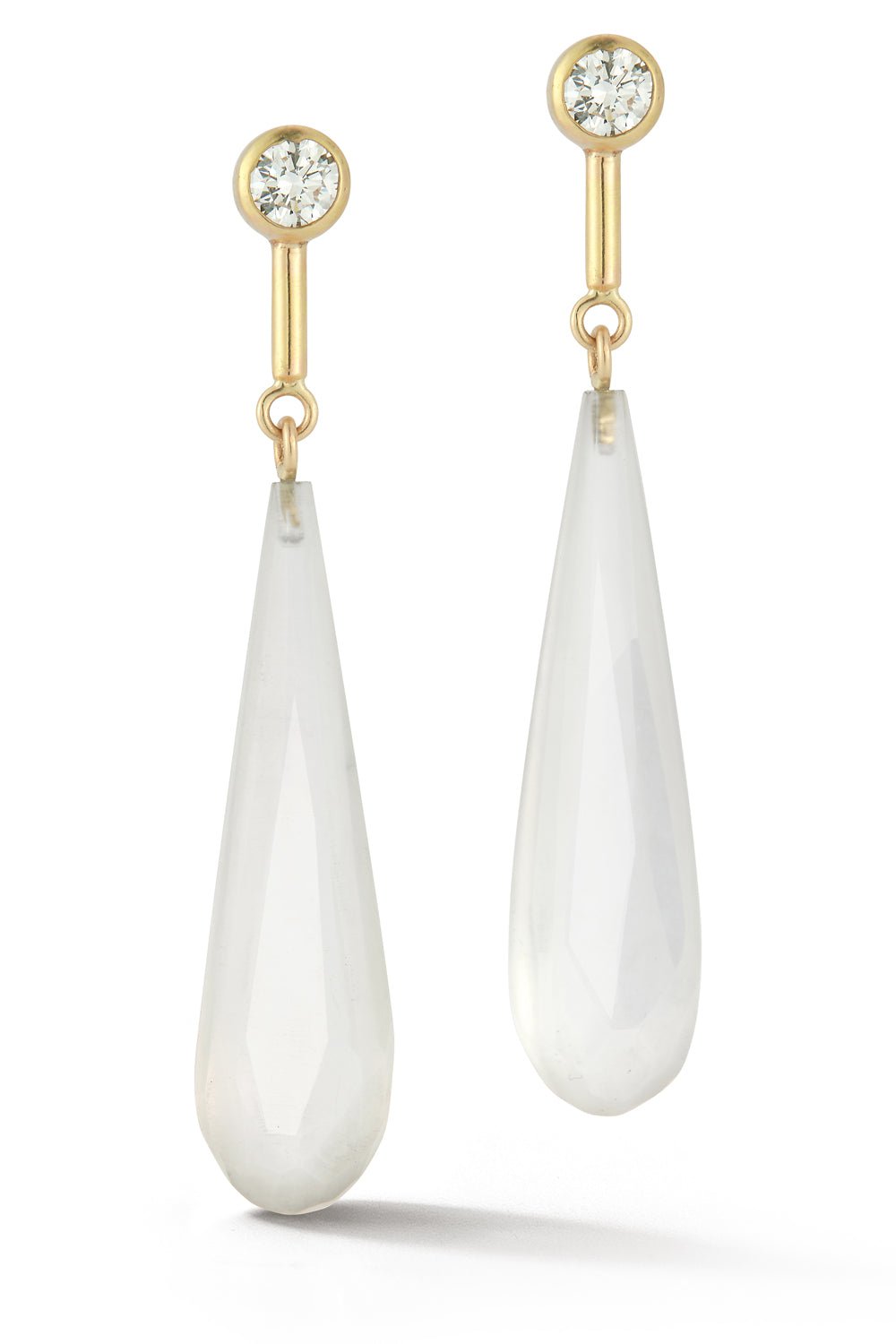 OLIVIA SHIH-Lucid Long Drop Studs-RECYCLED GOLD (WHEN POSSIBLE)