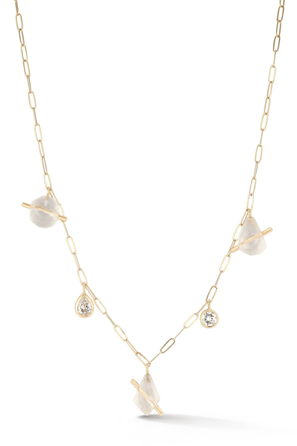 OLIVIA SHIH-Lucid Quintuplet Necklace-RECYCLED GOLD (WHEN POSSIBLE)