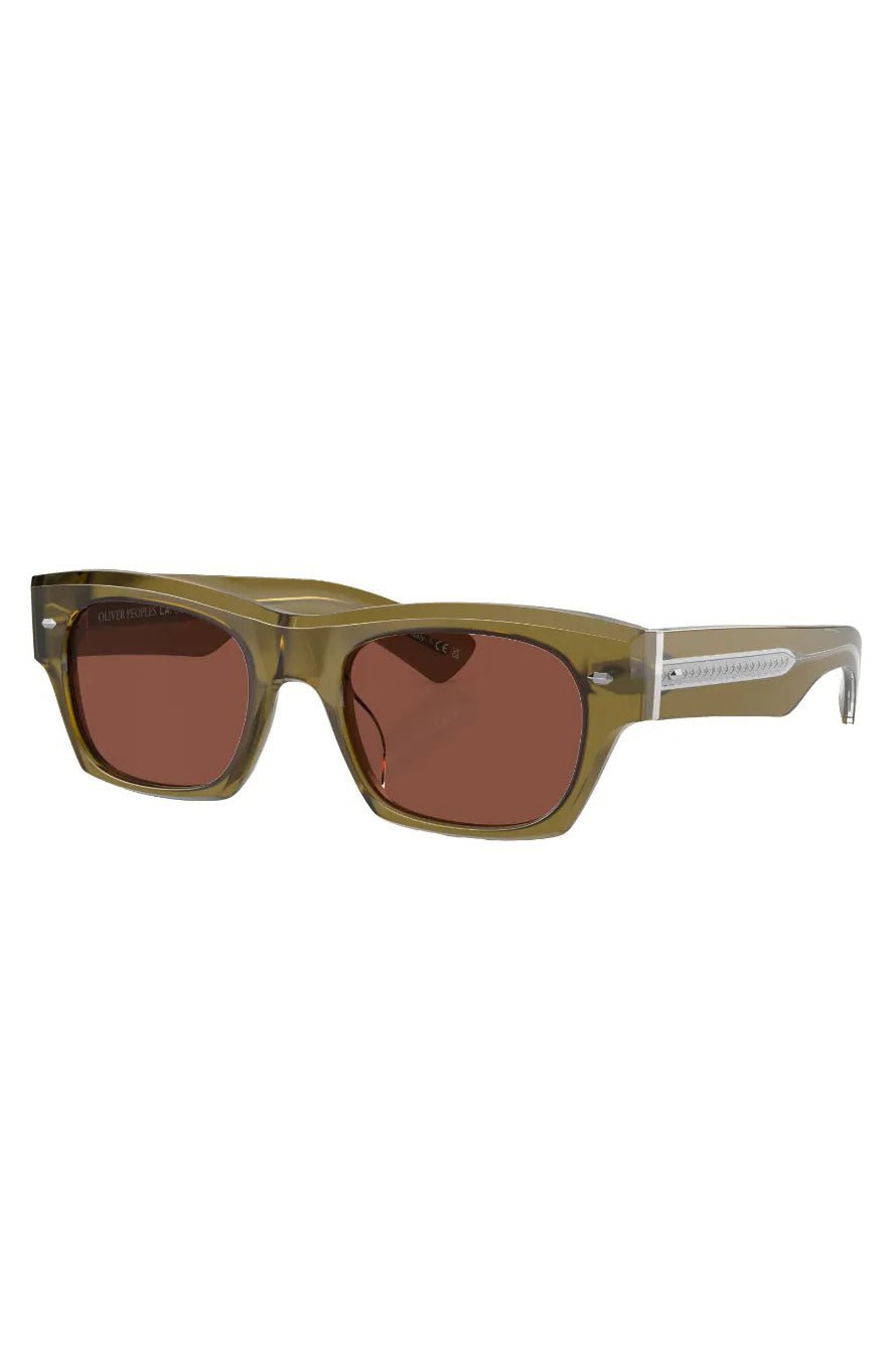 OLIVER PEOPLES-Cutler And Gross 1391 Sunglasses-OLIVE/BURGUNDY