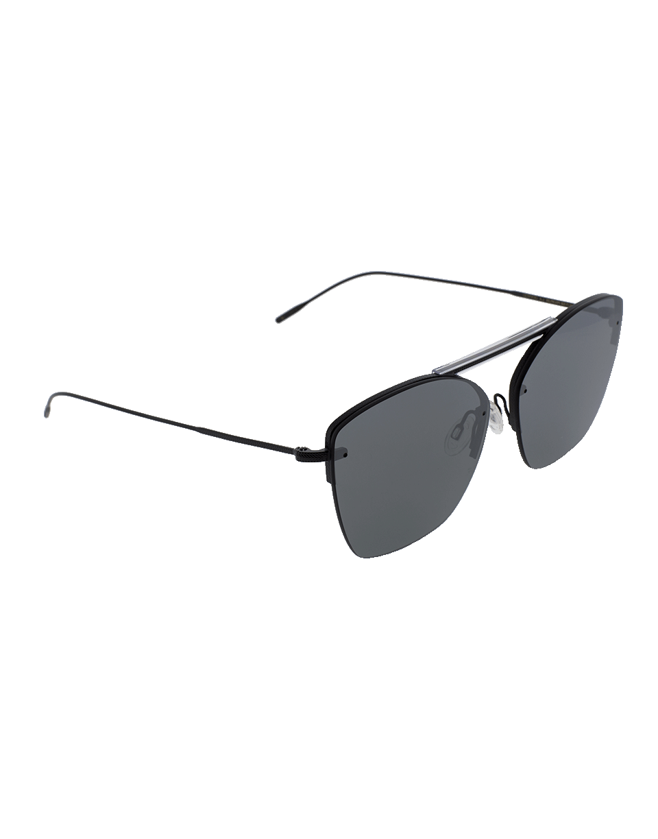 OLIVER PEOPLES-Ziane Mirror Sunglasses-BLK/BLK