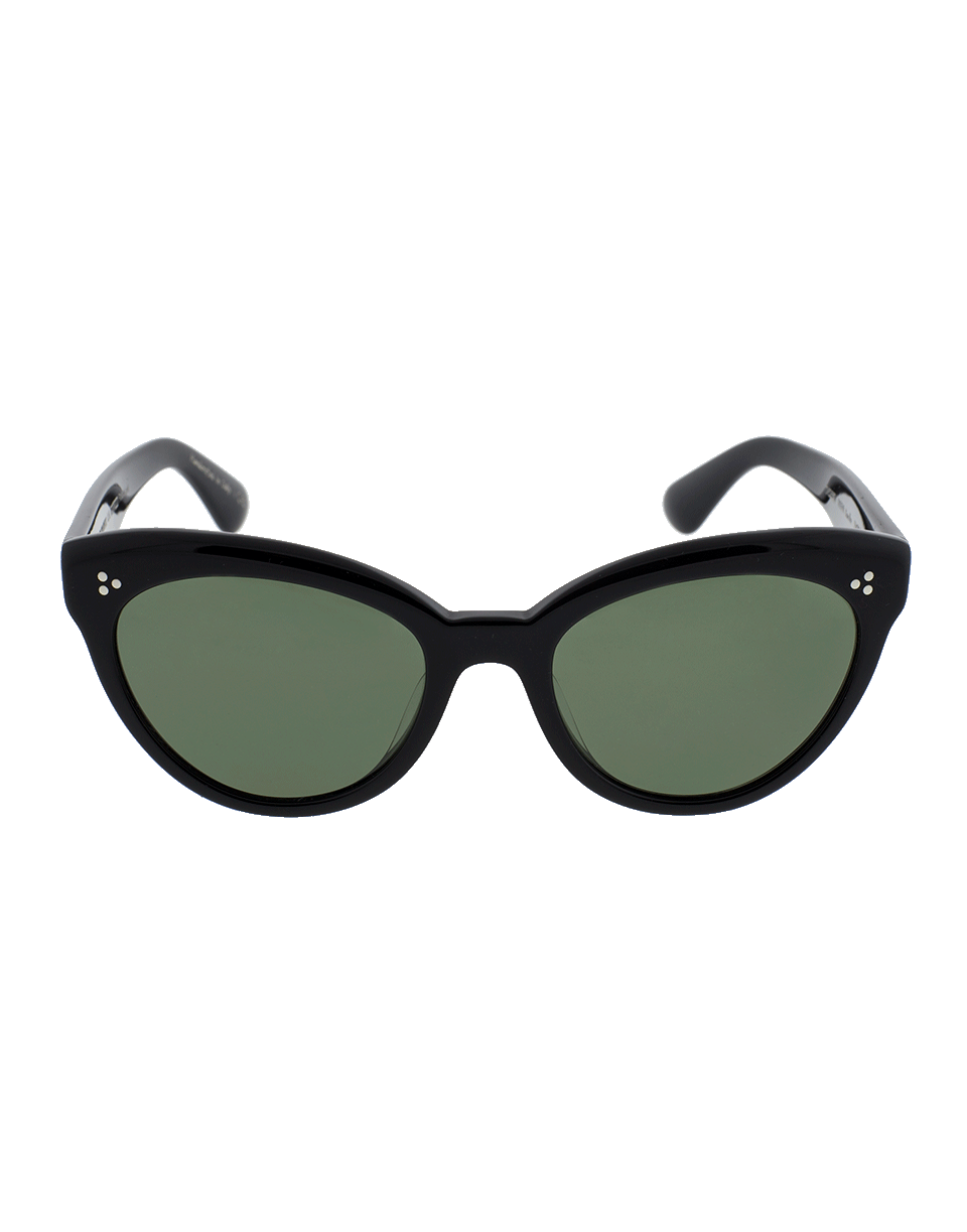 OLIVER PEOPLES-Roella Polarized Sunglasses-BLK/G15