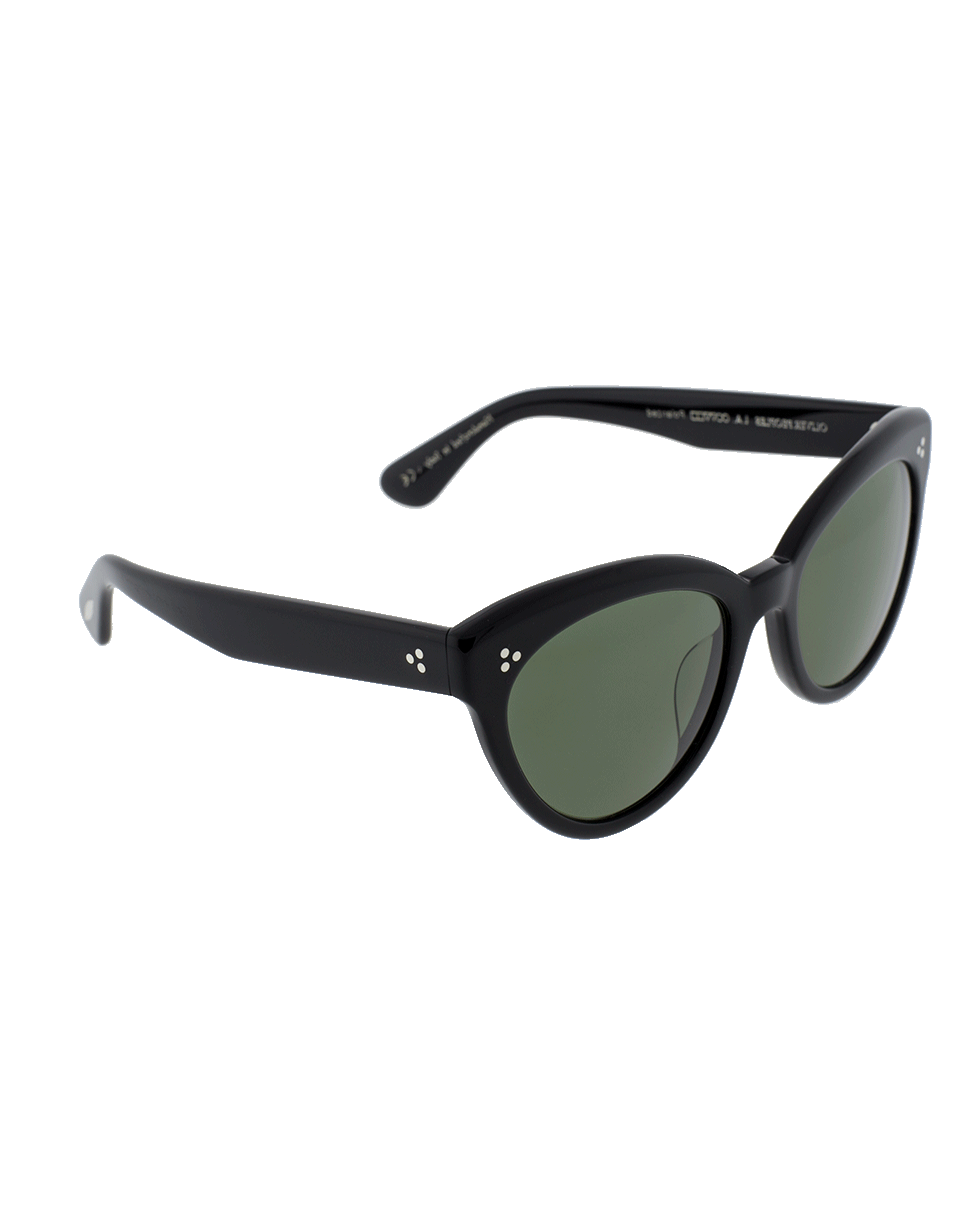 OLIVER PEOPLES-Roella Polarized Sunglasses-BLK/G15