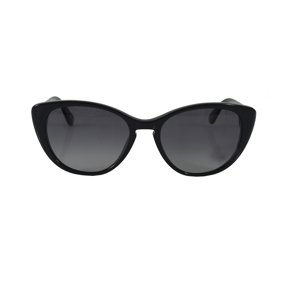 OLIVER PEOPLES-Haley Cat Eye Sunglasses-BLK/GREY