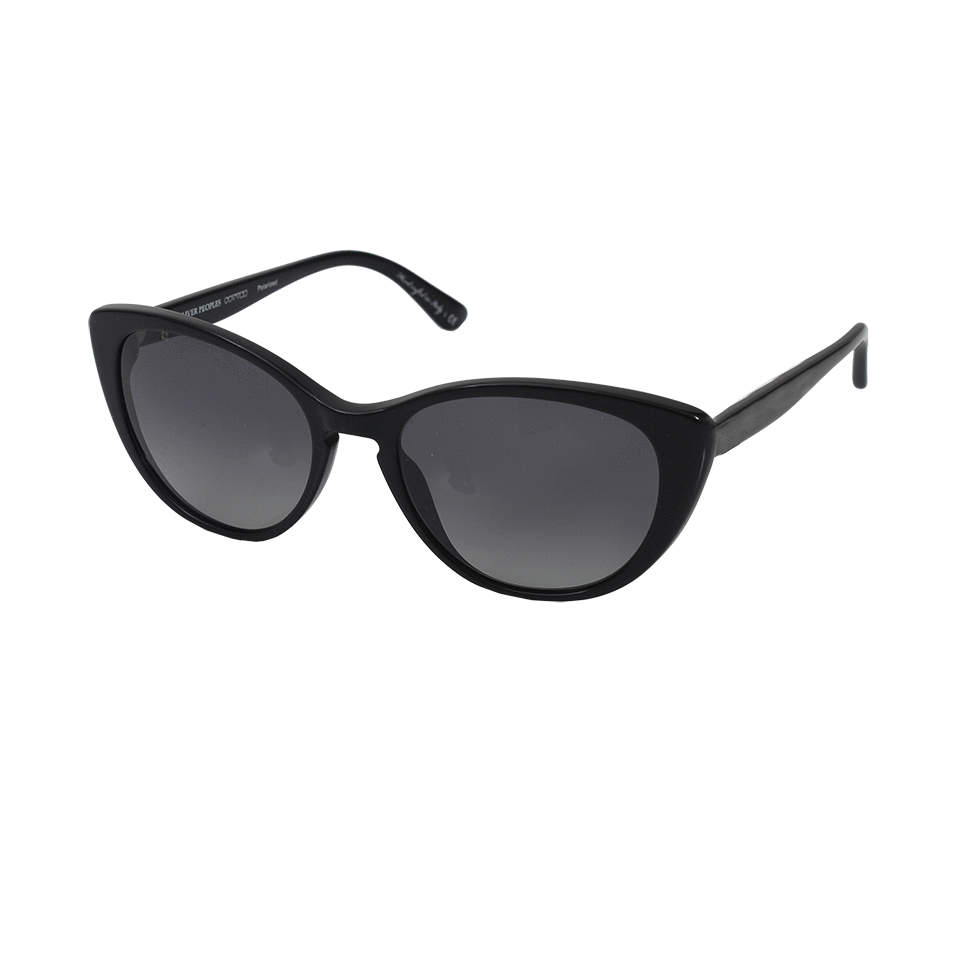 OLIVER PEOPLES-Haley Cat Eye Sunglasses-BLK/GREY