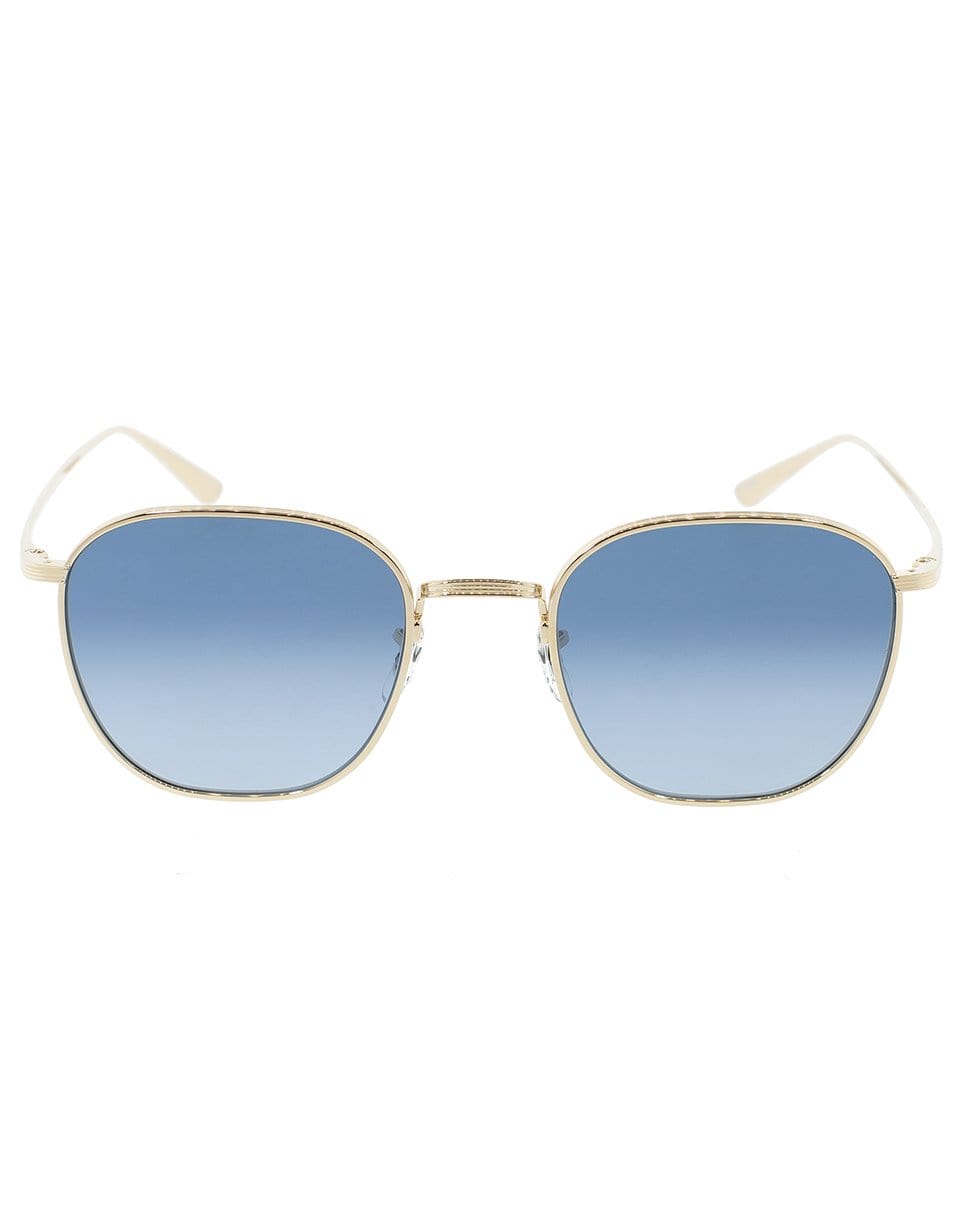 The Row Board Meeting 2 Sunglasses - Gold and Blue ACCESSORIESUNGLASSES OLIVER PEOPLES   