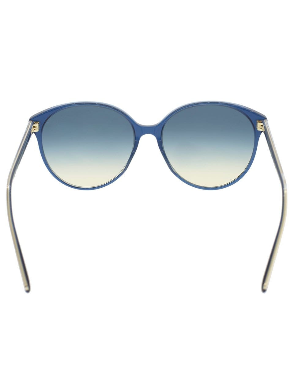 OLIVER PEOPLES-Blue Brooktree Sunglasses-BLUE/SUN