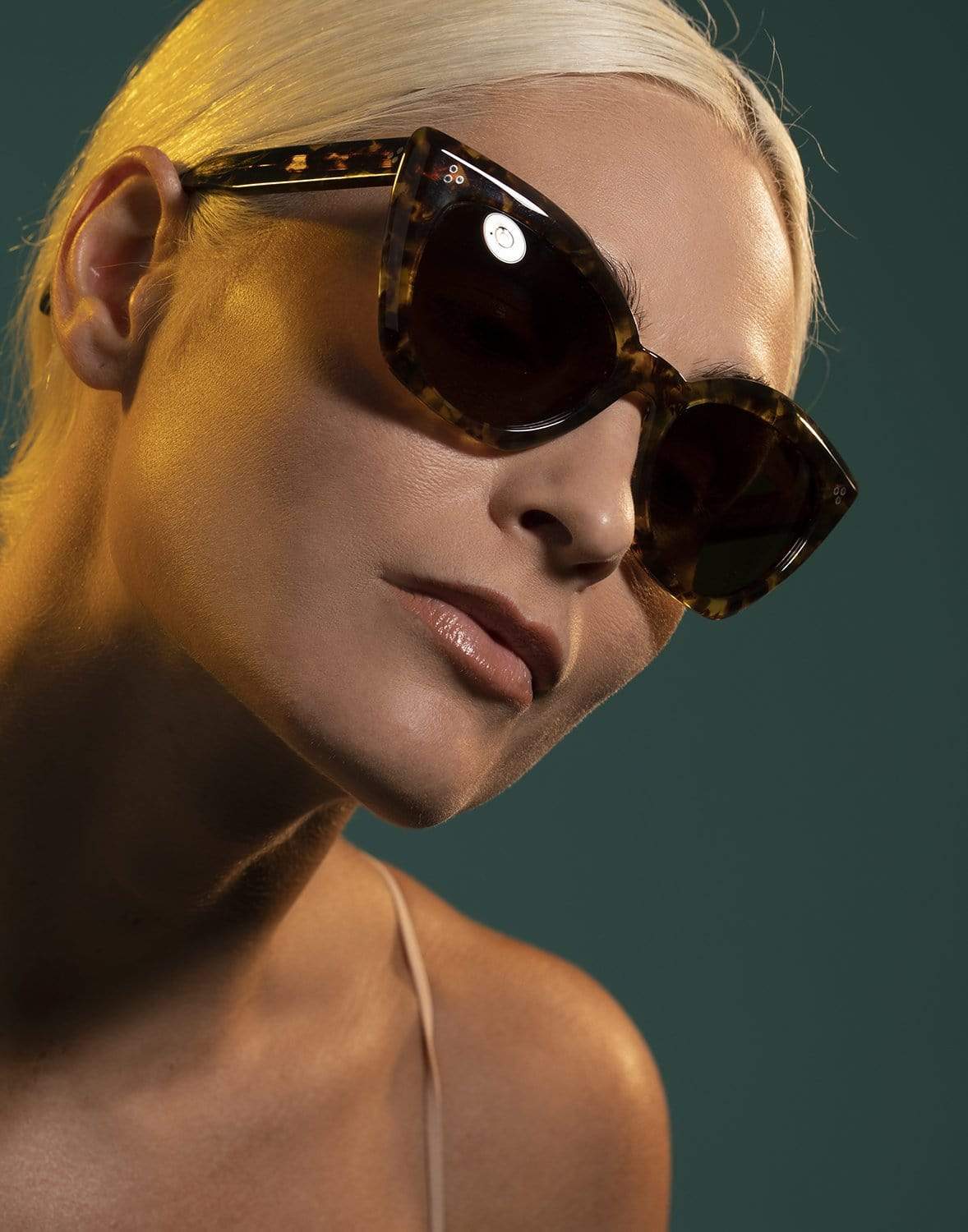 OLIVER PEOPLES-Brown Laiya Sunglasses-BROWN