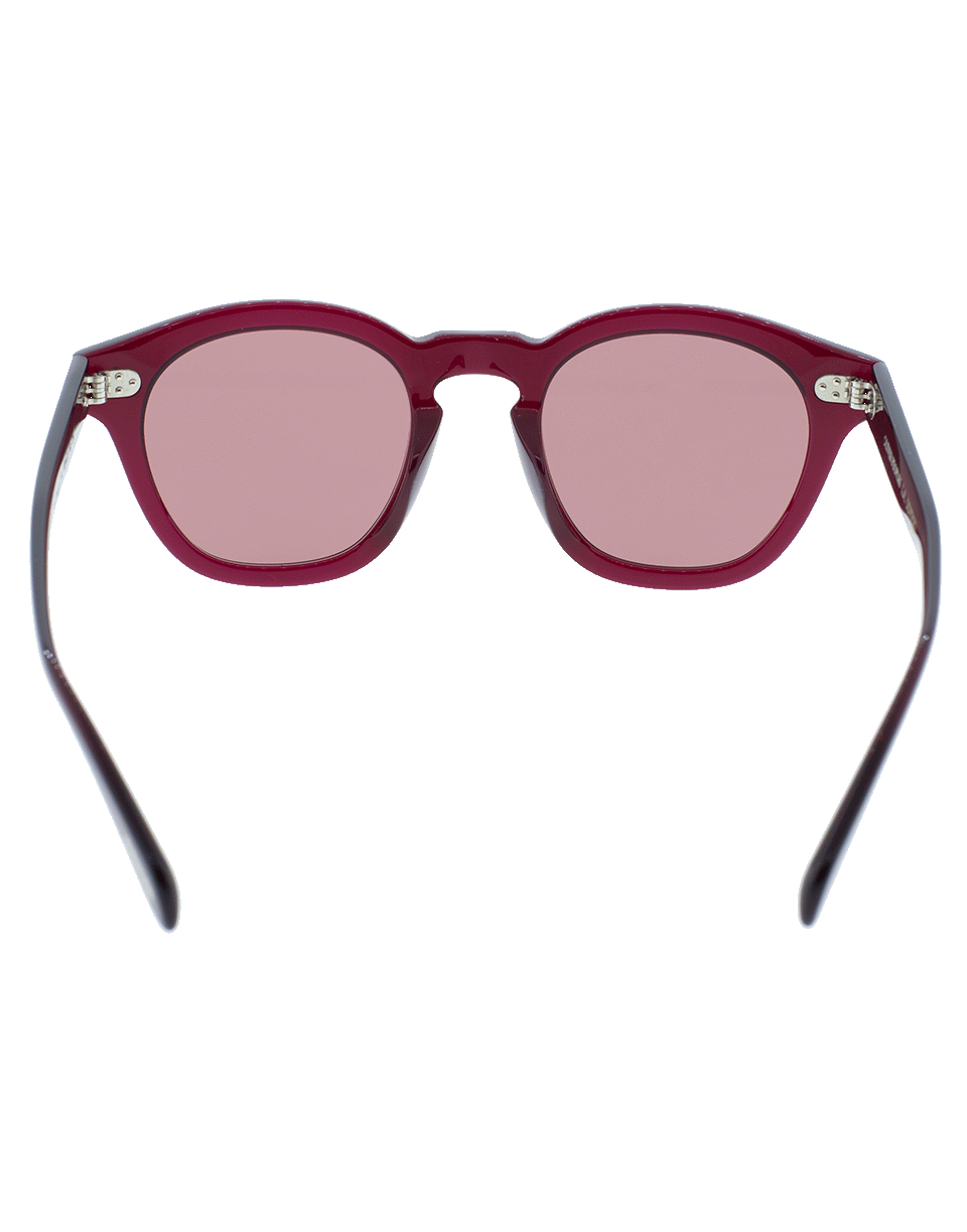 OLIVER PEOPLES-Bordreau L.A. Sunglasses-BURGUNDY