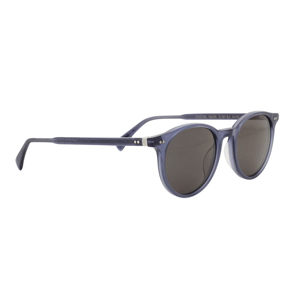 OLIVER PEOPLES-Delray Keyhole Sunglasses-DNM/GRY