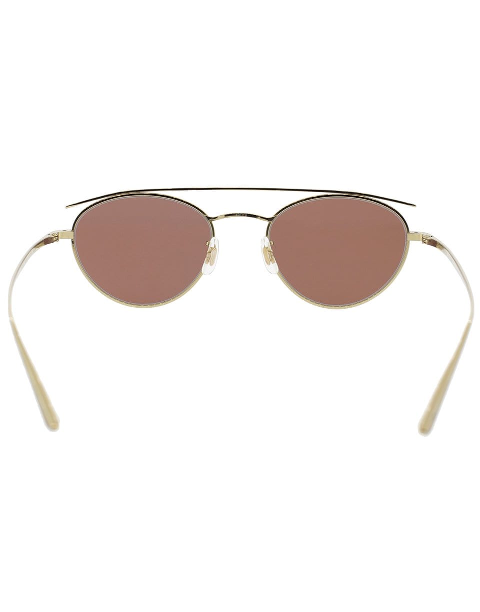 OLIVER PEOPLES-Hightree Sunglasses-GLD/BURG