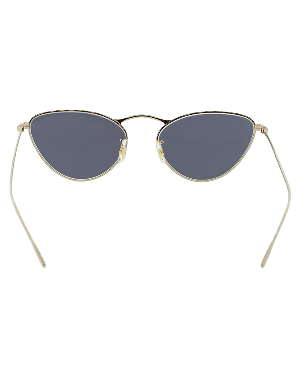 OLIVER PEOPLES-Lelaina Sunglasses-GLD/GRY