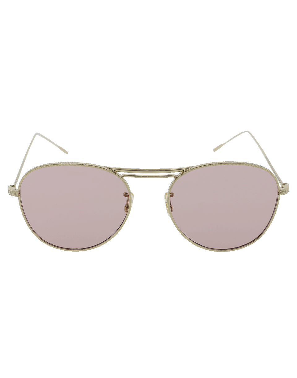 OLIVER PEOPLES-Cade Sunglasses-GLD/PNK