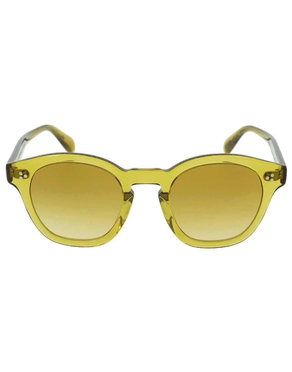 OLIVER PEOPLES-Bordreau L.A Sunglasses-HONEY