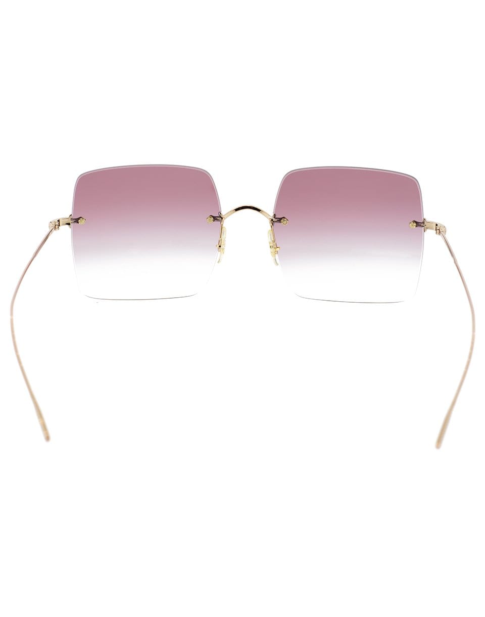 OLIVER PEOPLES-Magenta Oishe Sunglasses-RG/MAG