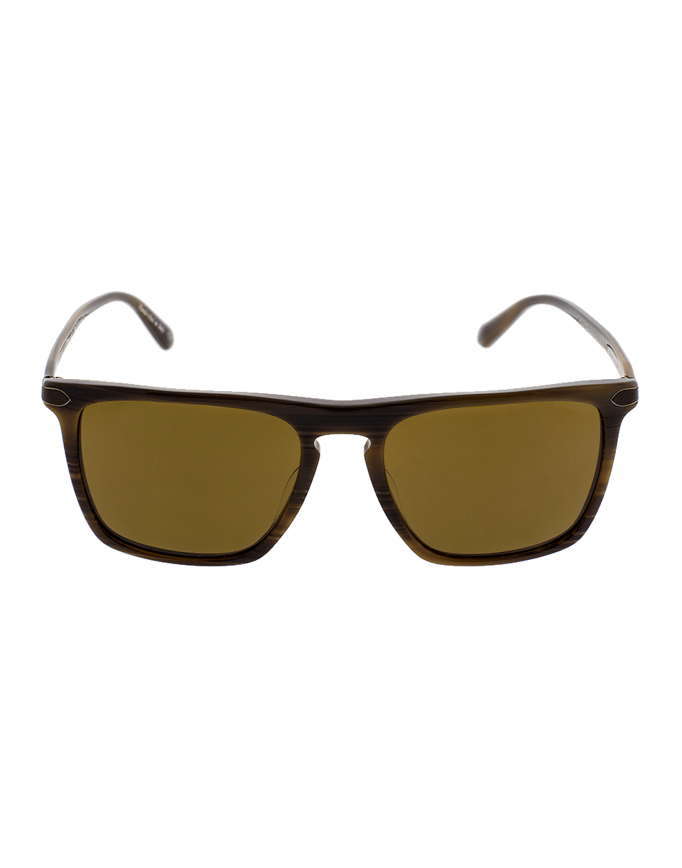 OLIVER PEOPLES-Rue De Serves Polarized Sunglasses-TOBACCO