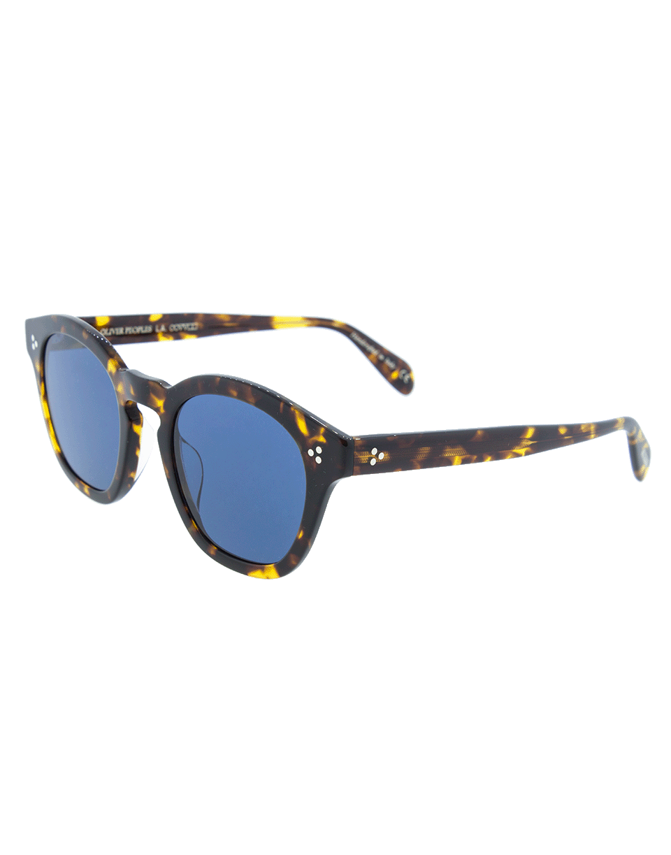 OLIVER PEOPLES-Bordreau L.A. Sunglasses-TORTOISE