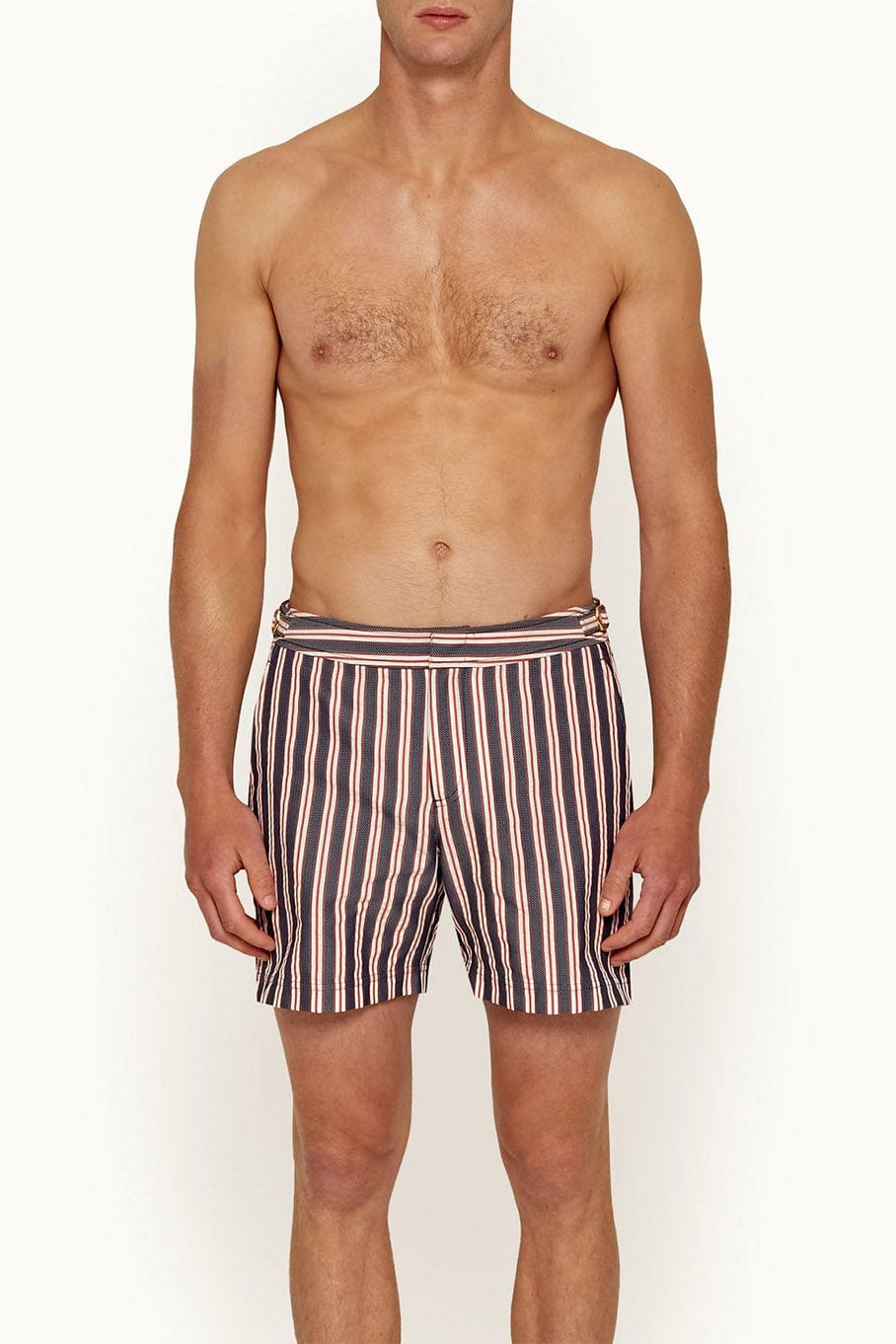 ORLEBAR BROWN-Bulldog Havre Stripe Swim shorts-