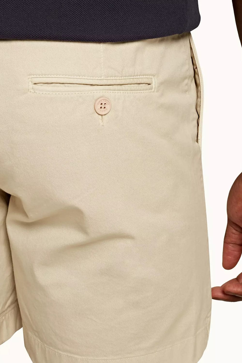 Dane II Cotton Twill Shorts - Oatmeal MENSCLOTHINGPANTS ORLEBAR BROWN   