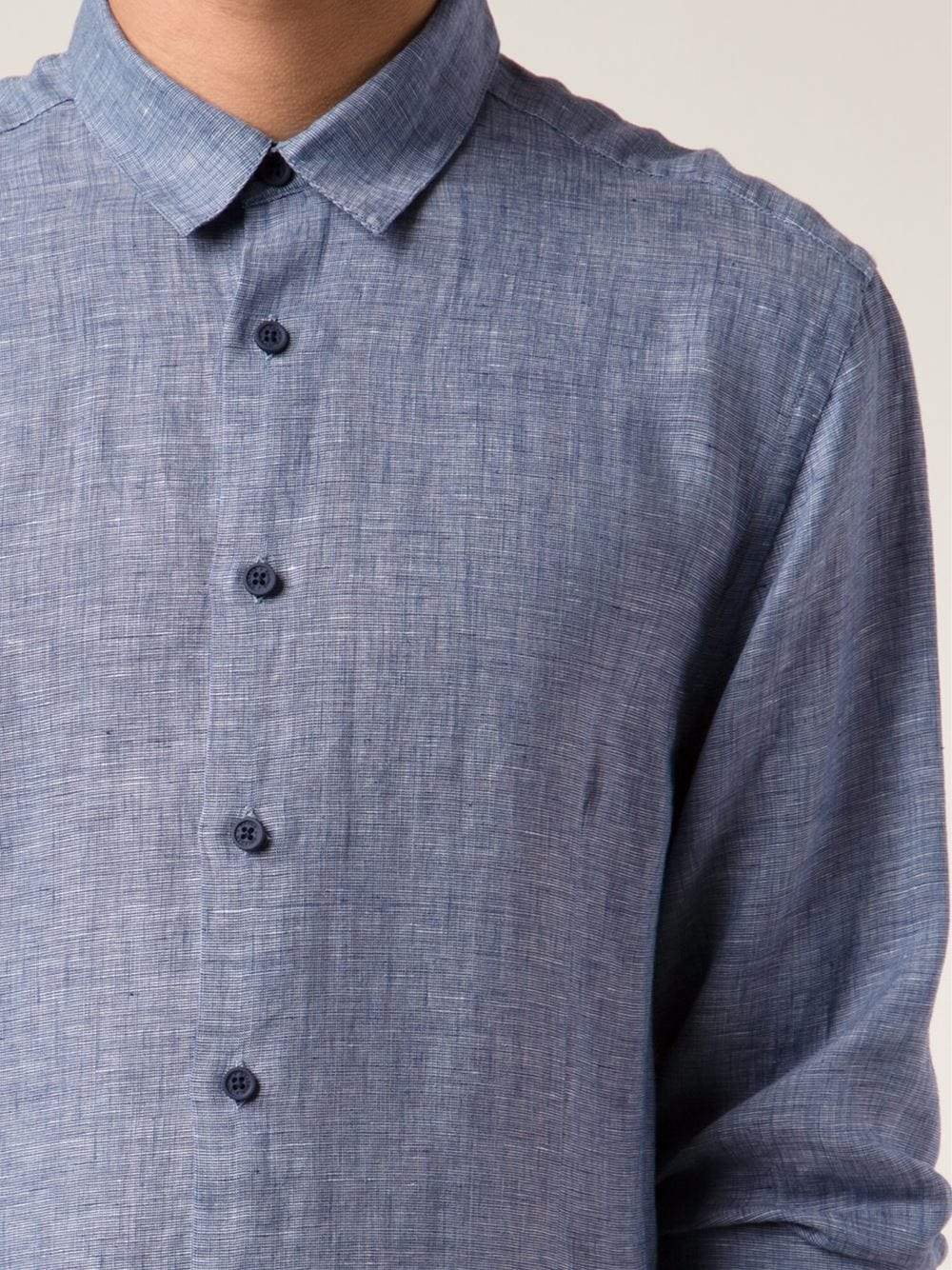 Morton Linen Shirt MENSCLOTHINGSHIRT ORLEBAR BROWN   