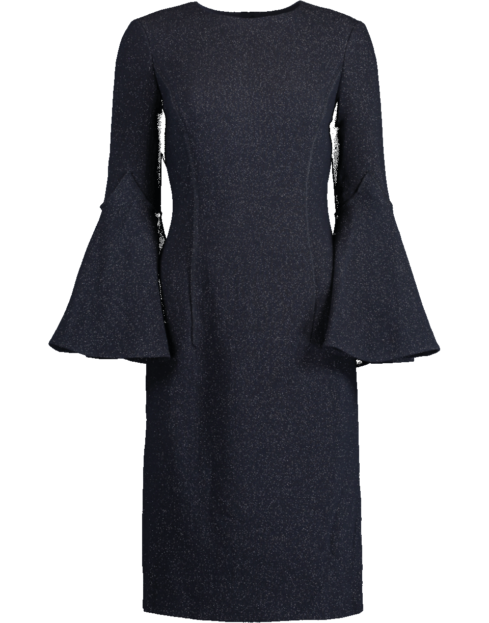 Shimmer Wool Pencil Dress CLOTHINGDRESSCASUAL OSCAR DE LA RENTA   