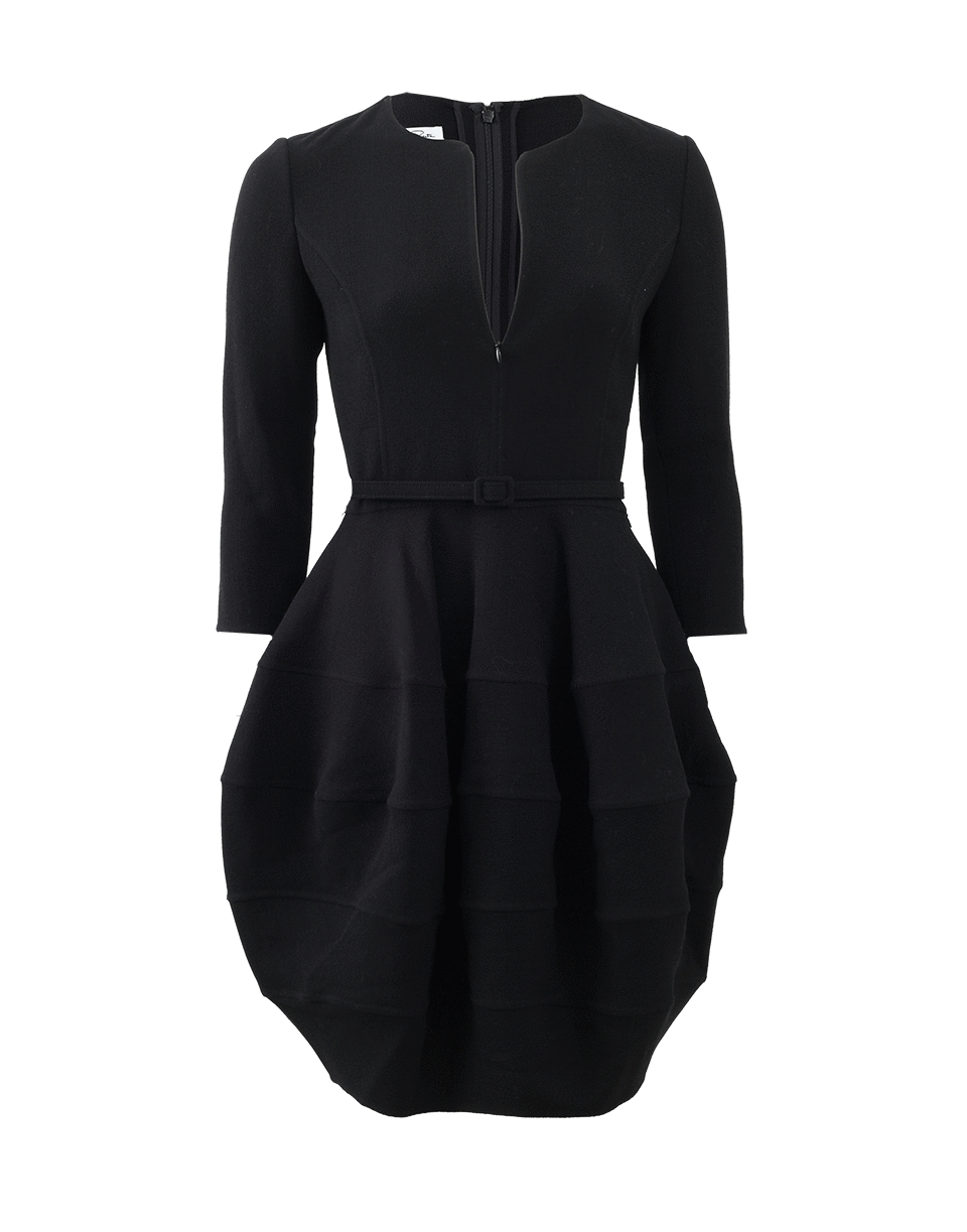 OSCAR DE LA RENTA-Bubble Dress-BLACK