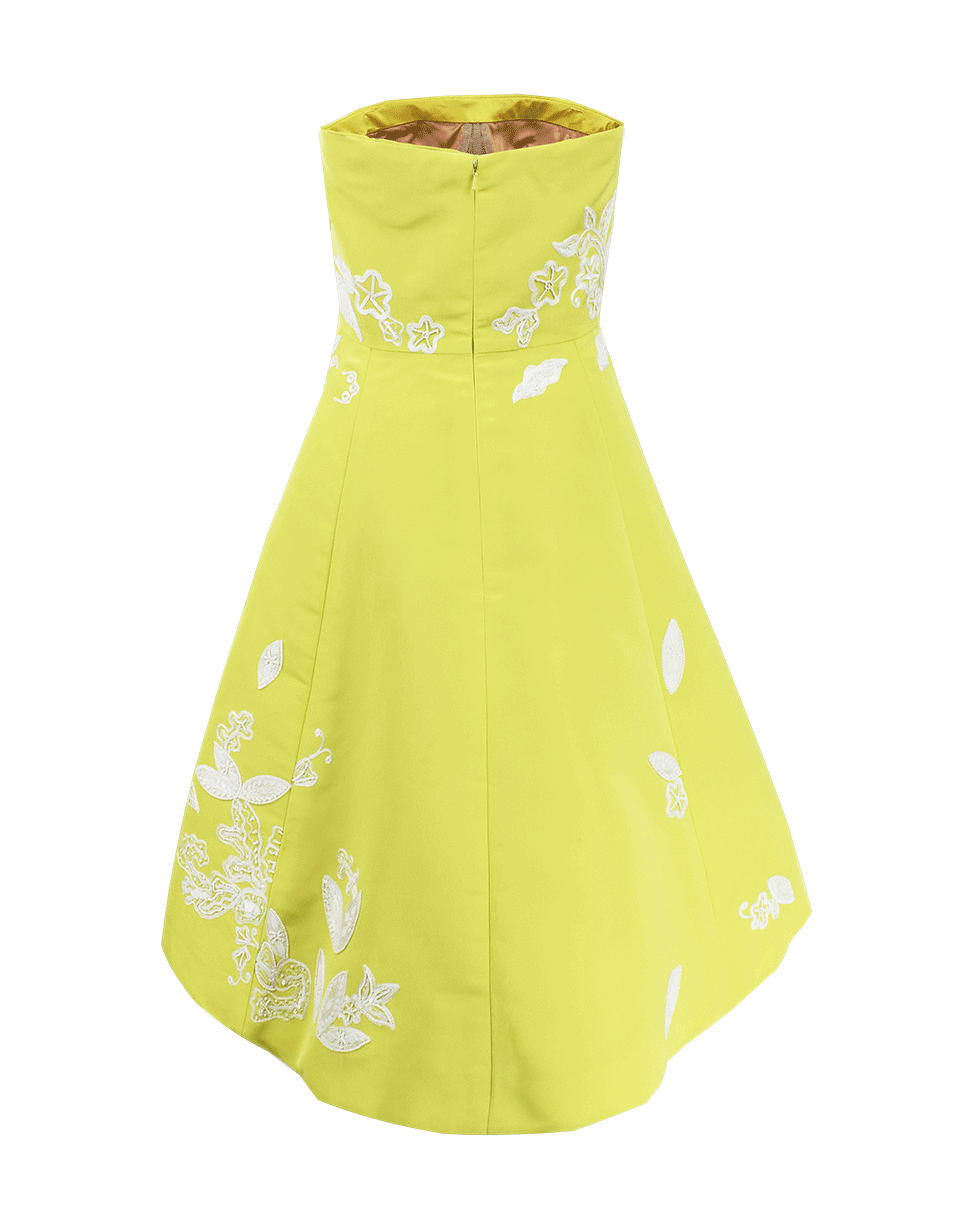 Strapless Embroidered Cocktail Dress – Marissa Collections