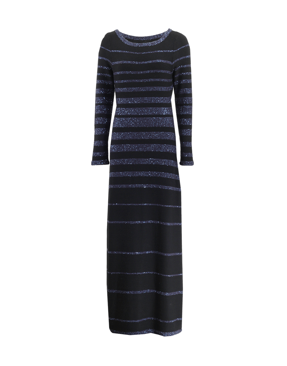 Sequin Stripe Knit Gown – Marissa Collections