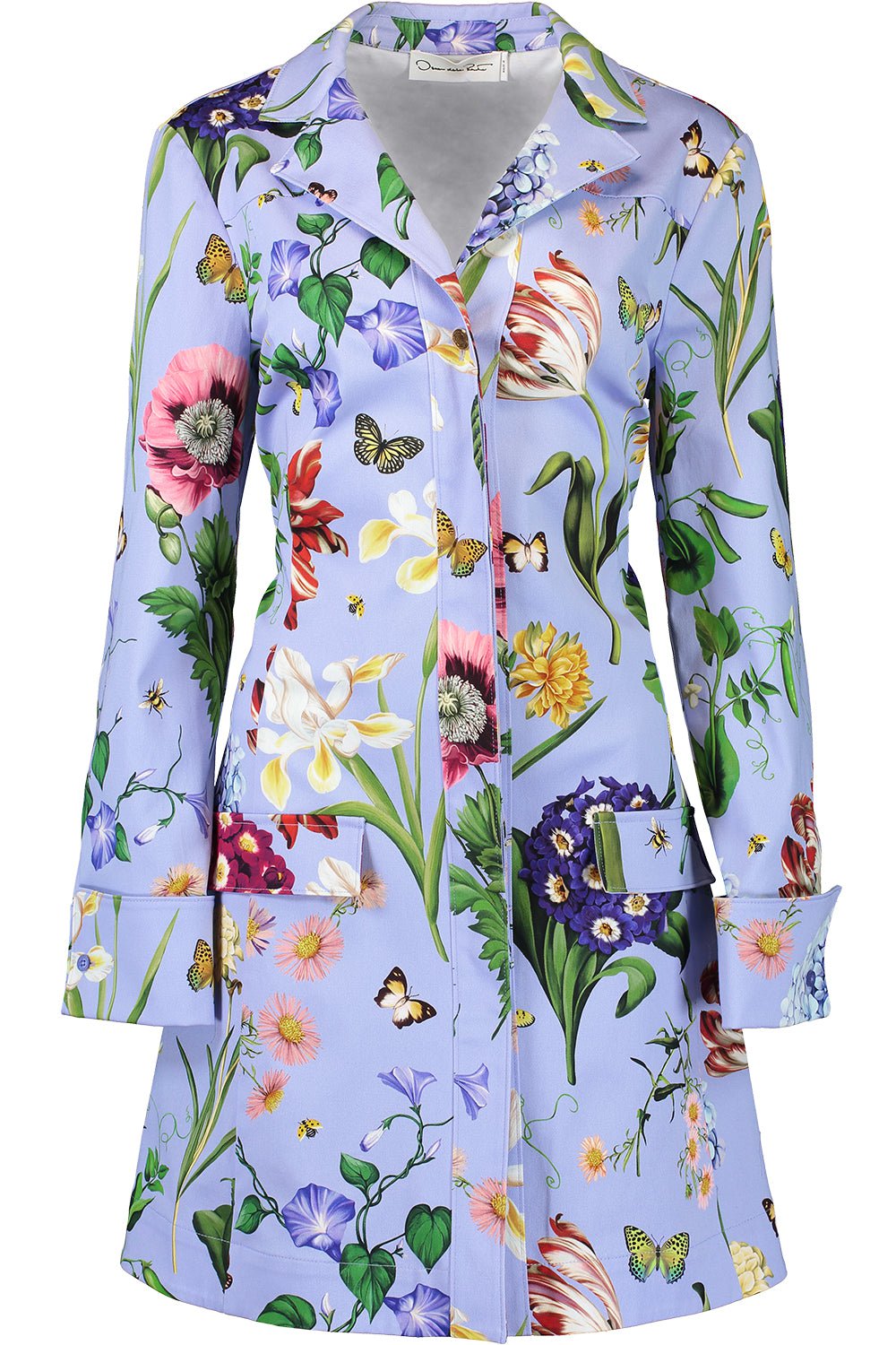 OSCAR DE LA RENTA-Floral Jacket-